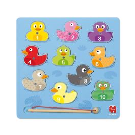 Goula Puzzle Patos Magnético 59453 Puzle de patos magnéticos para favorecer la habilidad manual y el aprendizaje de los números del 1 al 10