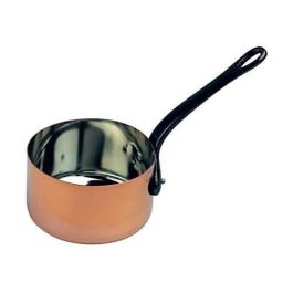 Baumalu Cacerola de Cobre Sólido Estañado con Mango de Hierro Fundido 12 cm - Compatible con todas las cocinas excepto inducción Baumalu Cacerola de Cobre Sólido Estañado con Mango de Hierro Fundido 12 cm - Compatible con todas las cocinas excepto inducción