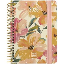 Agenda Anual (2026) Grafoplas Design Espiral Tapa Extra Con Goma A6 150X120 S/V Sunrose Precio: 11.49999972. SKU: B1K97TDL94