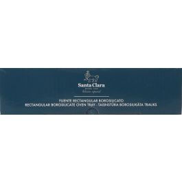 Inde Fuente rectangular de borosilicato para horno 1.6L, 20 x 28 x 5 cm (2 Unidades)