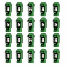 Set Tuercas OMP ELE20026 40 mm M12 x 1,25 20 uds Verde (Reacondicionado A+)