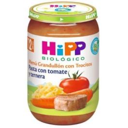 HIPP Potito Pasta con Tomate y Ternera Bio, Alimento Infantil a partir de 12 Meses, 220g Precio: 2.9499998. SKU: B1JRZ3FXR6
