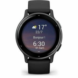 Garmin AAAAH39016 Reloj GPS Vivoactive 5, Smartwatch con WiFi, Pantalla 30.4mm (1.2"), Gris con Correa Negra