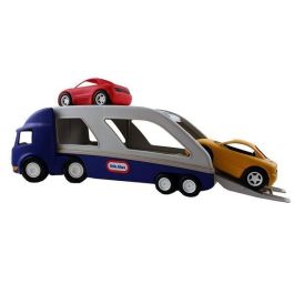 Little Tikes Portacoches Gigante para Niños +3 Años - Incluye 2 Coches Deportivos de Plástico Resistente con Rampa