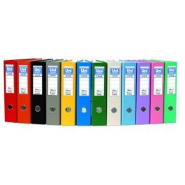 Archivador Palanca Unisystem Carton Forrado Rado Fº 65Mm Verde 6 unidades Precio: 21.58999975. SKU: B16PGYDHTY
