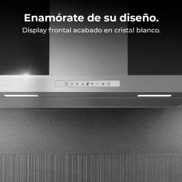 Cecotec Campana Convencional Bolero Flux TT 908000 Slim 90 cm Blanco A++ 3 velocidades