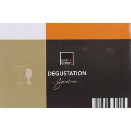 Royal Leerdam - Set de 6 Copas Catavinos "Degustation", 22 cl, Cristal para Vino