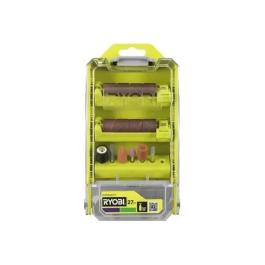 Ryobi RYO4892210218919 Juego de Caja 27 Piezas para Lijar y Esmerilar Precio: 26.79000016. SKU: B138LAJ5G6