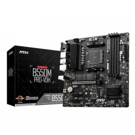 MSI B550M PRO-VDH Zócalo AM4 micro ATX AMD B550 Precio: 97.98999991. SKU: B125RZJAX9