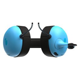 PDP Auriculares con cable PDP1705966927800 Azul Neptuno compatibles con PS4/PS5 con Micrófono de brazo Diadema supraaural