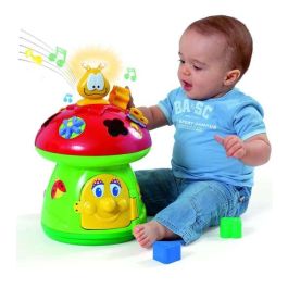 Molto Seta Jirafa de Actividades con Bloques, Música, Sonidos y Formas 40 cm