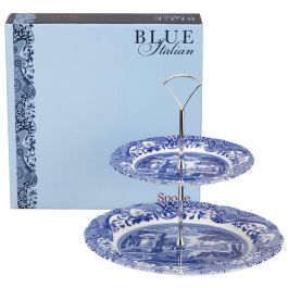 Spode Pastelera 2 Pisos Blue Italian 27-19 cm