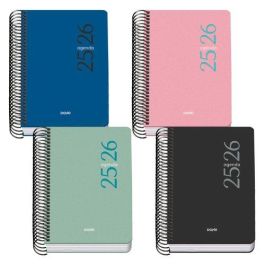Agenda Escolar (2025-26) Dohe Basic Esencial Espiral Tapa Pp A6 120X170 D/P Surtido Precio: 5.50000055. SKU: B15H6TGQ99
