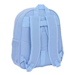 Mochila Escolar Smiley Joyful Azul Multicolor 32 x 38 x 12 cm