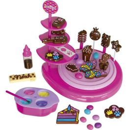 Lansay Mini Délices Taller de Chocolate 10 en 1 para Cocina Creativa y Actividades Artísticas, crea 10 tipos de golosinas, bombones y piruletas, +6 años