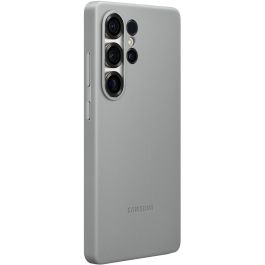 Samsung EF-VS938 Funda Kindsuit para Galaxy S25 Ultra, Protección contra Caídas y Rayones, Imitación Piel, Gris