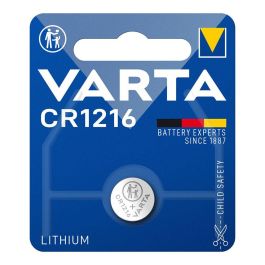 Varta Pila Botón Litio CR1216 3V Ø12.5 x 1.6 mm Blister Precio: 2.50000036. SKU: S7902202
