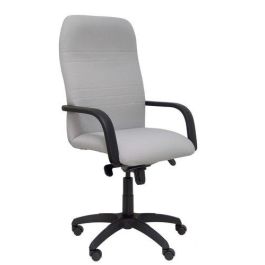 Silla Piqueras Y Crespo Letur Direccion Brazos Fijos Mecanismo Basculante Y Altura Ajustable Gran Confortabilidad Ruedas De Nylon Asiento Y Respaldo Tapizado Bali Gris Claro Precio: 404.7899999. SKU: S5702509