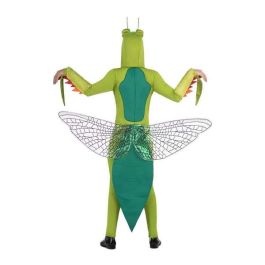 Disfraz mantis capucha, mono y brazaletes talla one size Disfraz mantis capucha, mono y brazaletes talla one size
