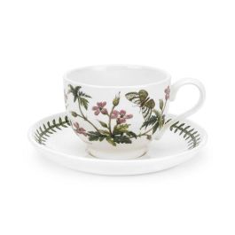 Portmeirion Taza de Té con Plato 200 ml Botanic Garden (6 Unidades)