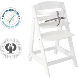 Trona de madera regulable Sit Up III - ROBA - Regulable en altura - Blanco Trona de madera regulable Sit Up III - ROBA - Regulable en altura - Blanco