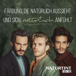 Naturtint #6Nrubio oscuro Tinte Sin Amoniaco Hombre Rubio Oscuro 1 Unidad para Cabello y Barba con Cobertura de Canas