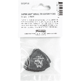 Dunlop Púas Gator Grip Triángulo 1,00 Mm (Pack De 6)