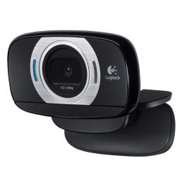 Logitech C615 Webcam Full HD 1080p, 8MP, USB 2.0, Negro