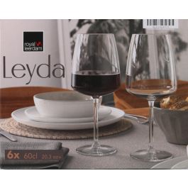 Royal Leerdam Set de 6 Copas de Vino Leyda 60 cl