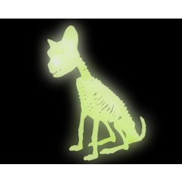 Gato Decoración Halloween Animales Brillo Oscuridad