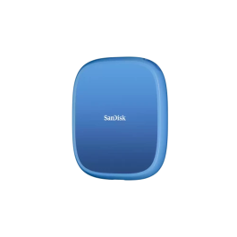 Sandisk SDSSDE62C-2T00-G25 SSD Portátil 2TB USB-C 3.2 Gen 2, 1000MB/s, para Teléfonos, PC, Mac, Android, iOS, IP65 Azul