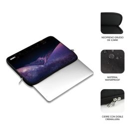SUBBLIM Trendy Sleeve Neo Mountain 13,3-14"