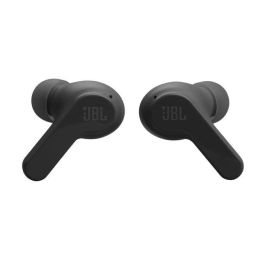 JBL Wave Beam Auriculares True Wireless Negros con Sonido Deep Bass, 32 Horas de Batería y Resistencia a Salpicaduras y Polvo