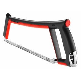 Facom 601PB Sierra para metales, Arco de sierra con tensión de 80kg, 2 posiciones (45°/90°), para hojas de 300mm, ergonómica