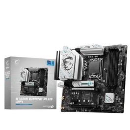 MSI B760M GAMING PLUS WiFi Placa Base Intel B760 LGA 1700 Micro ATX DDR5 Wi-Fi 6E Precio: 152.50000018. SKU: B1BPFDLSS2