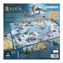 Devir Juego de Mesa Las Leyendas de Andor: Frío Eterno - Juego de Estrategia Cooperativo para 2-4 Jugadores, 70 Minutos, +10 Años