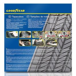 Abc Tapacubos Melbourne Negro 15" GOD9068 Juego de 4 Tapacubos