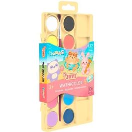 Jovi Acuarelas Kawaii en Pastillas de 22mm, Surtidas, Estuche de 12 Unidades con Pincel para Niños a partir de 3 Años Jovi Acuarelas Kawaii en Pastillas de 22mm, Surtidas, Estuche de 12 Unidades con Pincel para Niños a partir de 3 Años Precio: 3.50000002. SKU: B1EJ7QTLT3