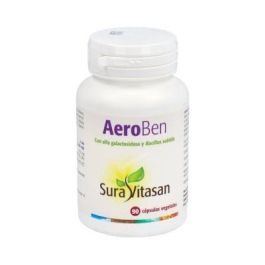 SURA VITASAN Aeroben 90Cap. Probiótico Bacillus subtilis y Alfa Galactosidasa para Malestar Digestivo Precio: 27.5. SKU: B15LVLE2HF