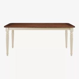 DKD Home Decor Mesa Comedor Tradicional Crema Marron 90 x 76 x 160 cm Precio: 267.4999998. SKU: B17YQDD5ZS