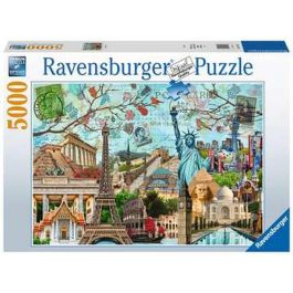 Ravensburger RAV4005556171187 Puzzle 5000 piezas Postal de monumentos Edad +14 años