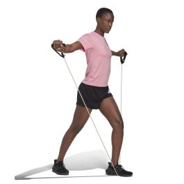 Pantalón Corto Deportivo Adidas Pacer 3 Stripes Knit Negro