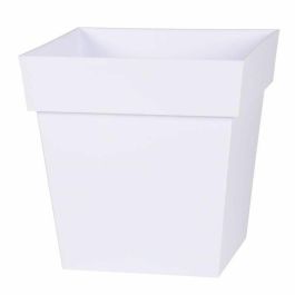 EDA Maceta toscana cuadrada - 32 x 32 x H 32 cm - 22 L - Blanco Precio: 26.49999946. SKU: B1ABFN27GX