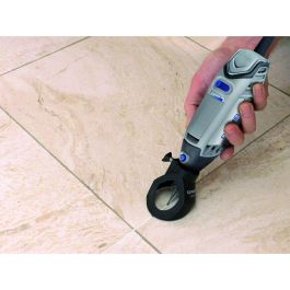 Dremel 568 Kit de Desconexión para Juntas de Pared y Loza, Reduce Riesgo de Rotura de Baldosas, Fácil Ajuste de Profundidad