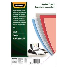 Fellowes Tapa de Encuadernación DIN A4 PVC Transparente Cristal 200 Micras, Plástico, Pack de 100 unidades Precio: 10.78999955. SKU: B1CS7GFLGD