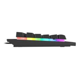Teclado Gaming Genesis NKG-1621 Negro Aluminio Qwerty Español
