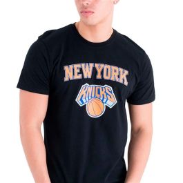 Camiseta de baloncesto New Era NBA New York Knicks Negro 13-14 Años