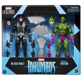 Hasbro Marvel Legends Series Blister 2 Figuras Black Bolt & Triton Inhumanos Articuladas 15cm con Accesorios Oficiales Precio: 56.50000015. SKU: B18PE9TH7V