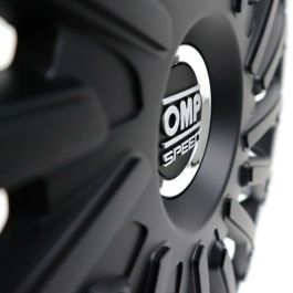 Tapacubos OMP Stinger Speed Negro Plateado 15" (4 uds) Tapacubos OMP Stinger Speed Negro Plateado 15" (4 uds)