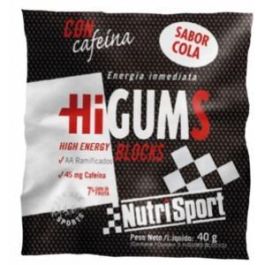 NUTRISPORT Higums Sabor Cola con Cafeína para Deportistas, Aporte Energético, Expositor 20 Bolsas Precio: 28.5000001. SKU: B1BFZEVJNS